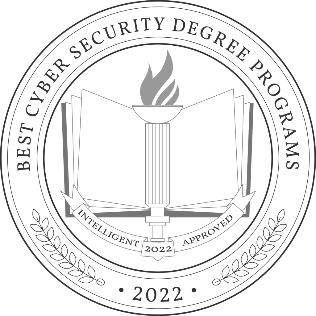 Best Cybersecurity Degree Program 2022 badge icon