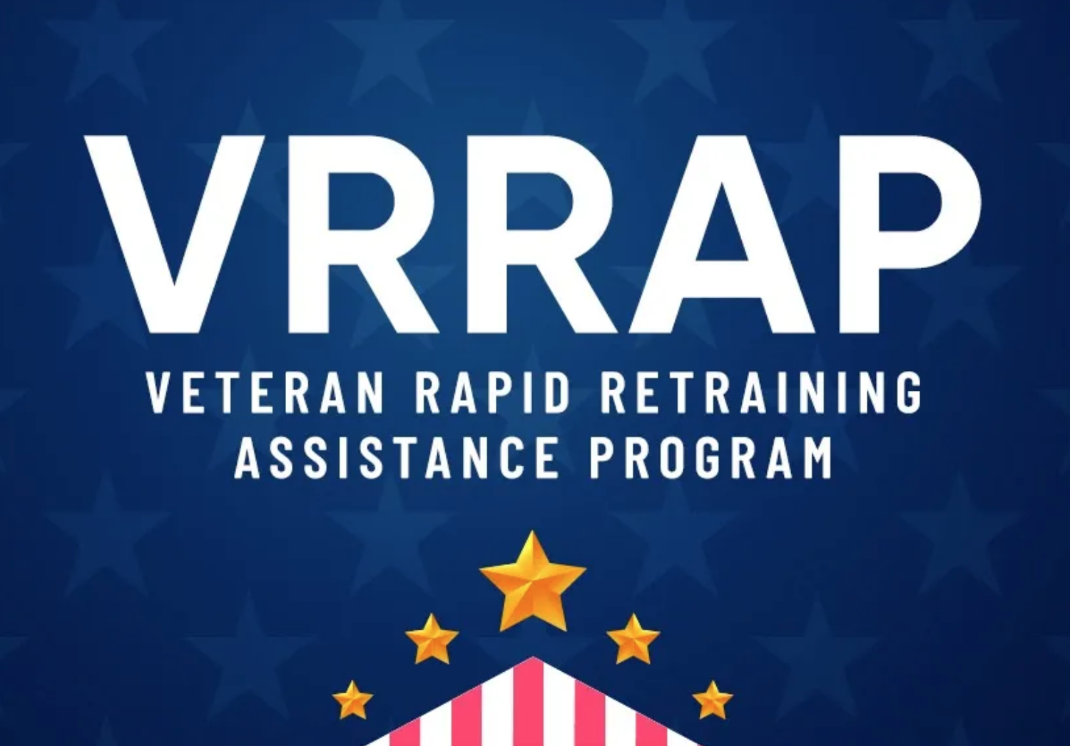 VRRAP - Veteran Rapid Retraining Assistance Program Logo