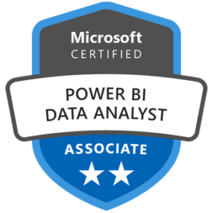 Microsoft Power BI Data Analyst Logo