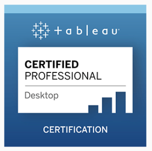 Tableau Certified Professional Logo